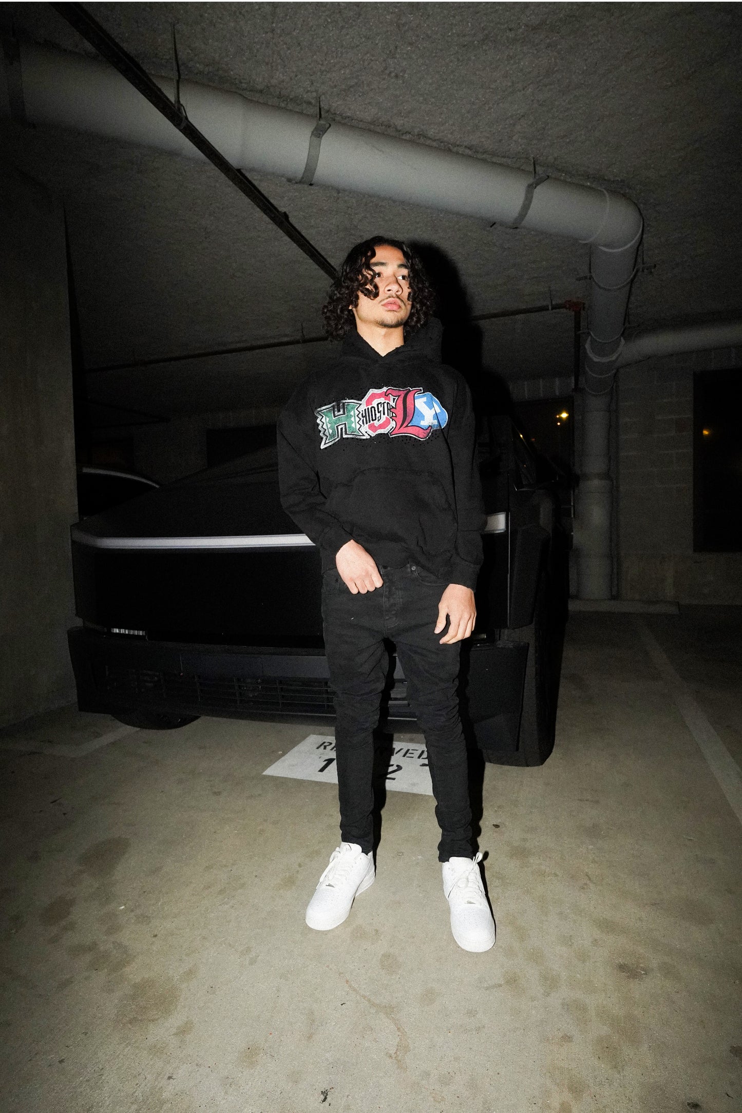 "HOLY" VARSITY HOODIE