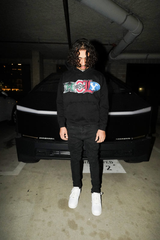 "HOLY" VARSITY HOODIE