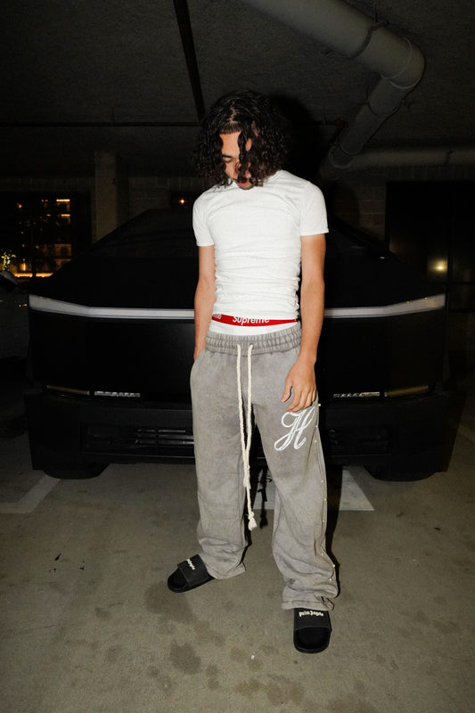 GRAY HALO ROPE RUNNR SWEATS